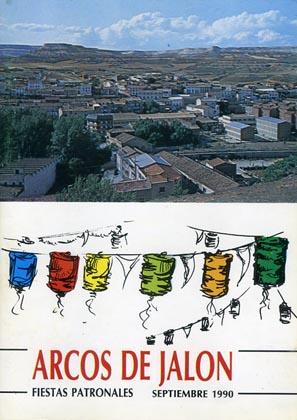 Fiestas patronales en honor al Cristo de la Buena Muerte 1990 Arcos de Jalón